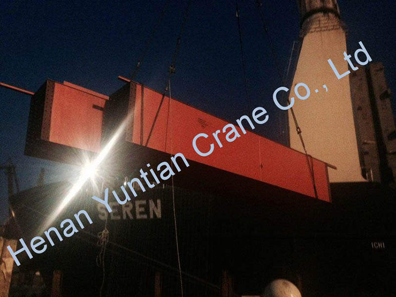 Double girder gantry crane delivery to India