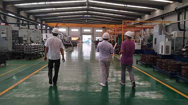 Ethiopian customer toured our factory