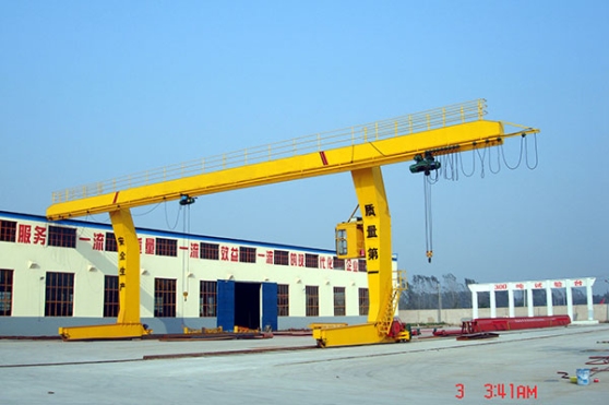 L-Shaped Legs Single Girder Gantry Crane