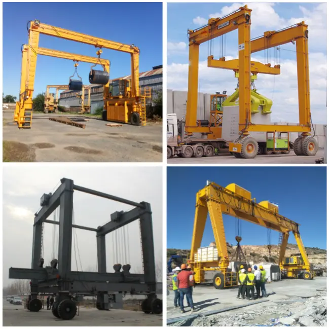 Rubber Tyred Gantry Crane (RTG)